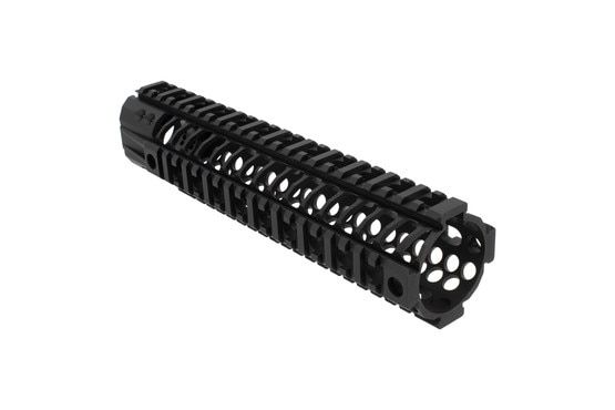 The Spikes Tactical BAR2 handguard 10 inch features four rows of picatinny rails